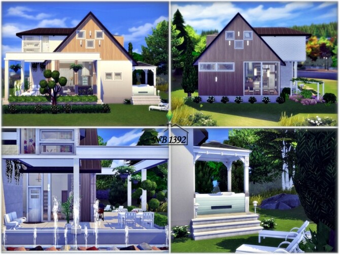 Sims 4 Attractive house by nobody1392 at TSR