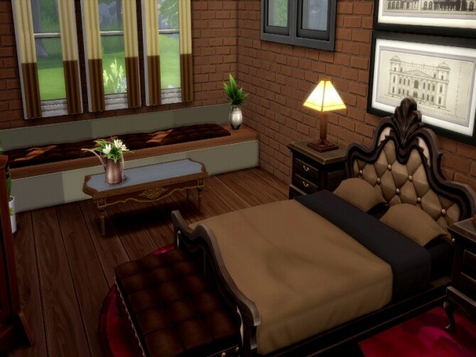Sims 4 Fabio home by GenkaiHaretsu at TSR