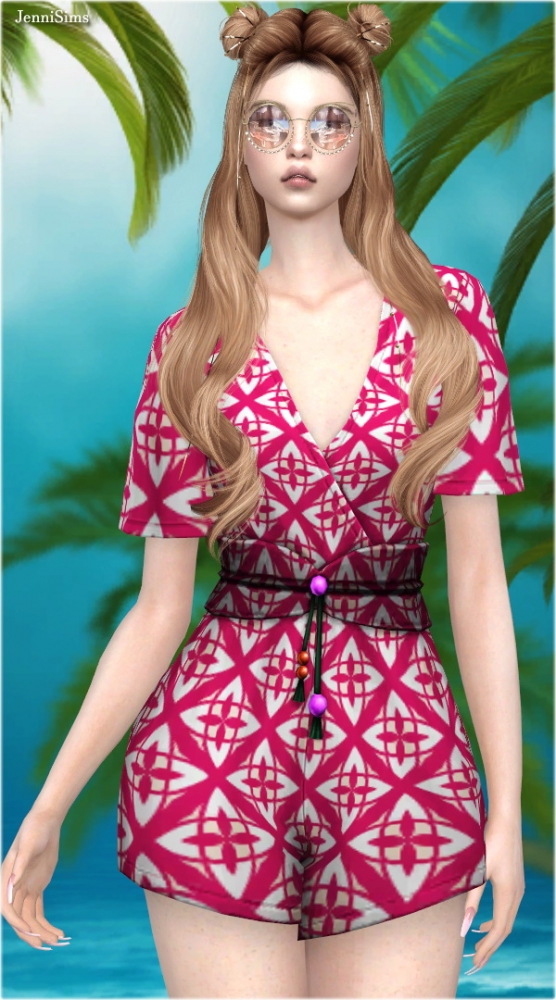 Romper shorts at Jenni Sims » Sims 4 Updates