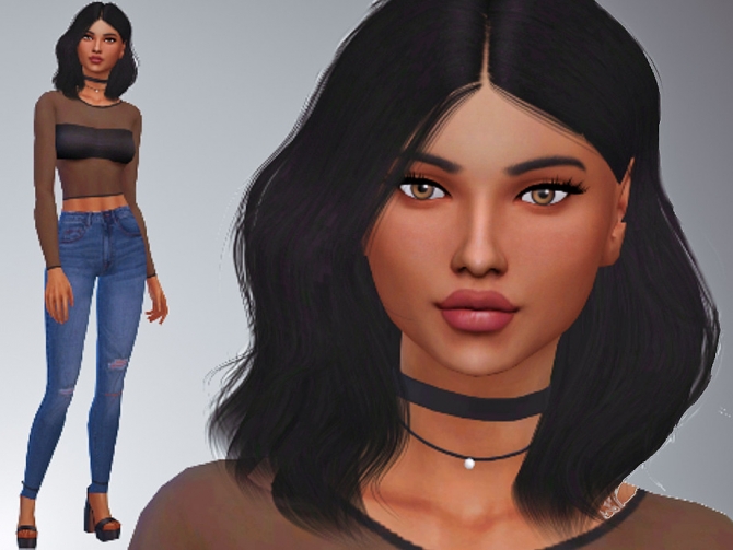 Octavia Foley by Mini Simmer at TSR » Sims 4 Updates