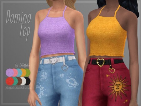 Domino Top by Trillyke at TSR