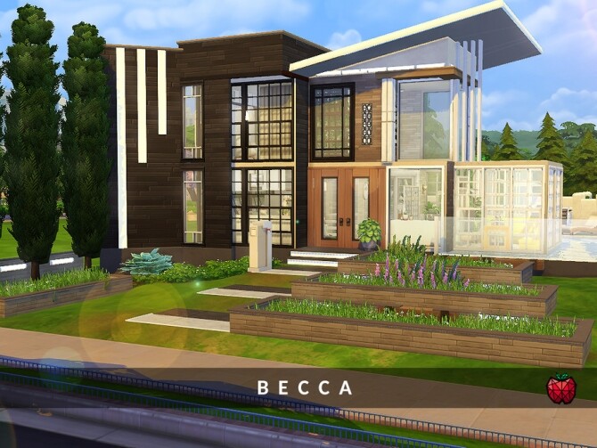 Sims 4 Becca small home no cc by melapples at TSR