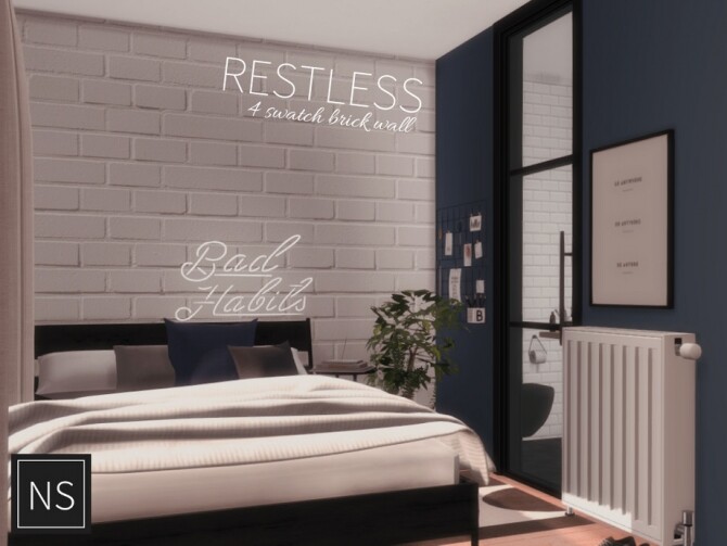 Sims 4 Restless Walls by Networksims at TSR