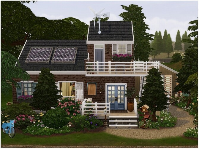 Sims 4 Country Side Cottage by lotsbymanal at TSR
