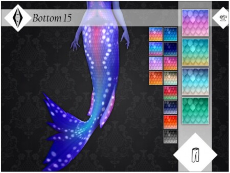 Glowing mermaid tail 15 by AleNikSimmer at TSR