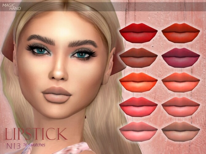 Sims 4 Lipstick N13 by MagicHand at TSR