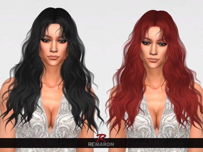 Sims 4 ON1216 Hair Retexture by remaron at TSR
