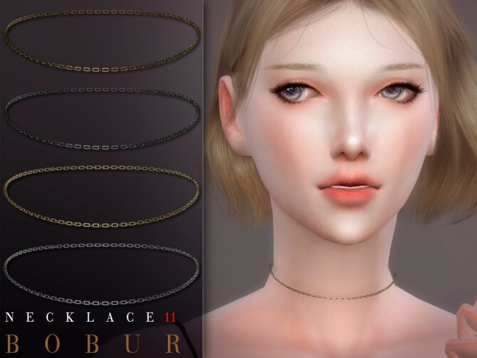 Sims 4 Necklace 11 by Bobur3 at TSR