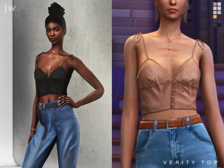 Verity Top by  jwofles-sims at TSR