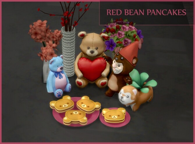 Sims 4 RED BEAN PANCAKES/DORIYAKI at Icemunmun