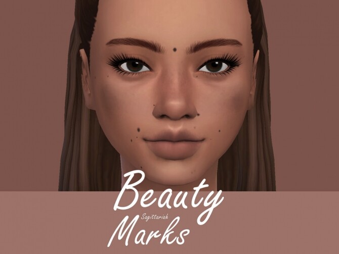 Sims 4 Beauty Marks by Sagittariah at TSR