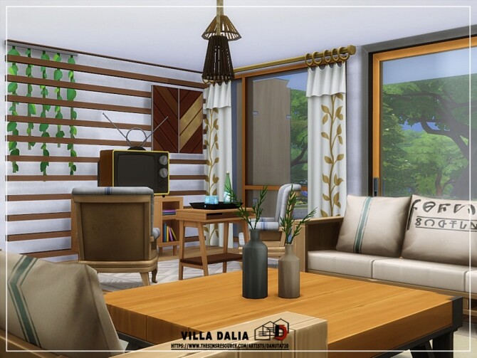 Sims 4 Villa Dalia by Danuta720 at TSR