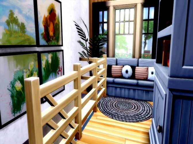 Sims 4 Eleonor house by GenkaiHaretsu at TSR