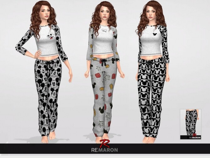 Sims 4 PJ Pants for Women by remaron at TSR