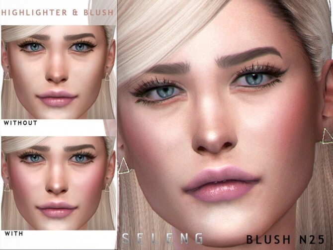 Sims 4 Blush N25 by Seleng at TSR