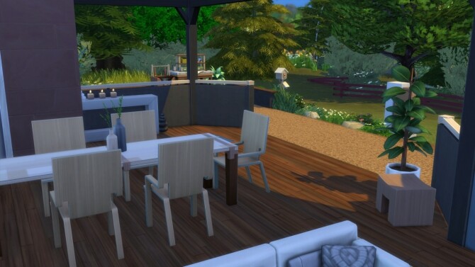 Sims 4 Tiny Summer House at ArchiSim