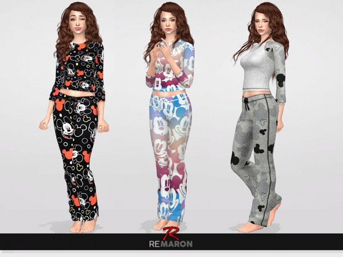 Sims 4 PJ Pants for Women by remaron at TSR