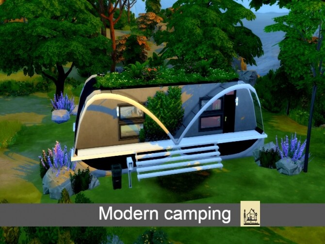 Sims 4 Modern Camping by GenkaiHaretsu at TSR