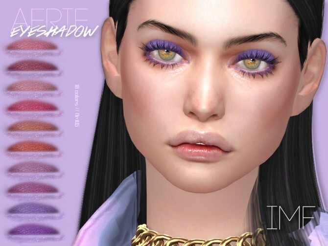 Sims 4 IMF Aerie Eyeshadow N.145 by IzzieMcFire at TSR