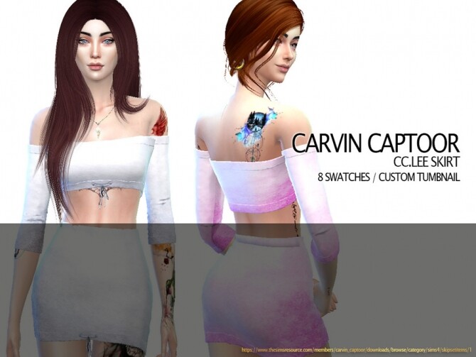 Sims 4 Lee Top by carvin captoor at TSR