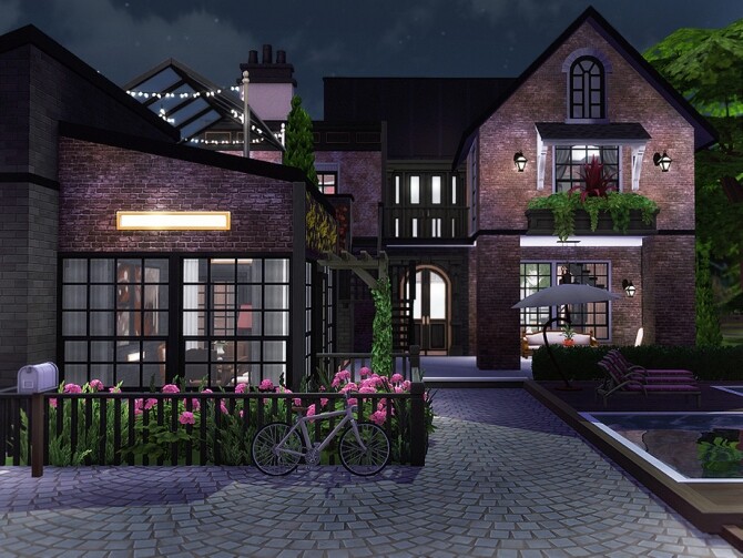 Sims 4 Edvard house by Rirann at TSR
