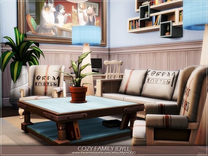 Sims 4 Cozy Family Idyll by MychQQQ at TSR