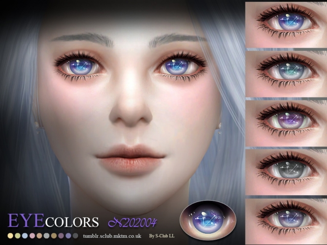 Eyecolors 202004 by S-Club LL at TSR » Sims 4 Updates