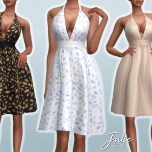 Tulle Maxi Dress by simseviyo at TSR » Sims 4 Updates