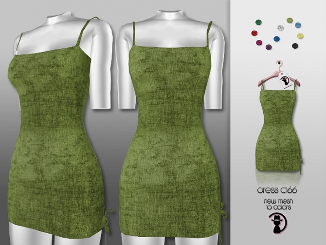 Dress C166 by turksimmer at TSR » Sims 4 Updates