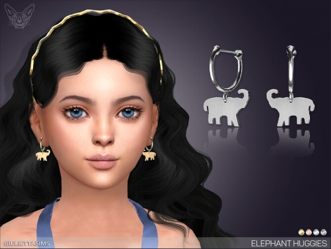 Sims 4 Elephant Huggies For Kids by feyona at TSR