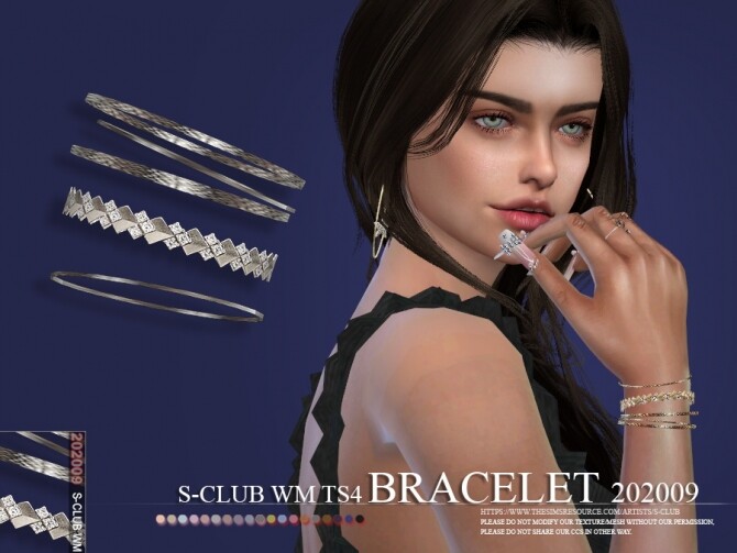 Sims 4 Bracelet 202009 by S Club WM at TSR