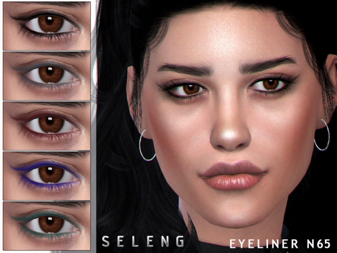 Eyeliner N65 by Seleng at TSR » Sims 4 Updates