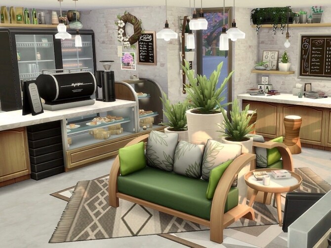 Sims 4 The Green Bean by Simsational Builds at TSR
