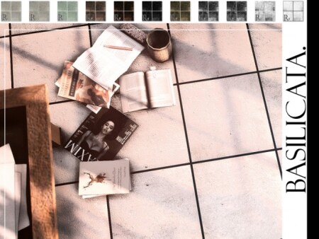 Basilicata Tile Set by Rosaleena at TSR