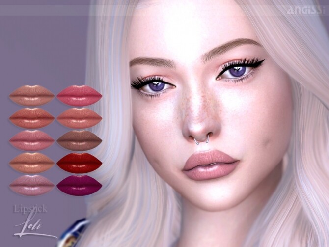 Sims 4 Lipstick Loli by ANGISSI at TSR