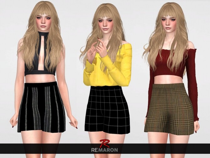 Sims 4 Shorts for Women 01 by remaron at TSR