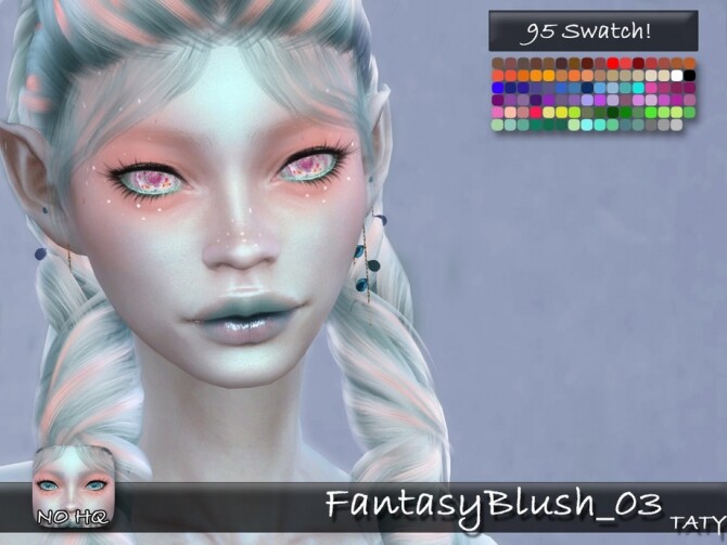 Sims 4 Fantasy Blush 03 by tatygagg at TSR