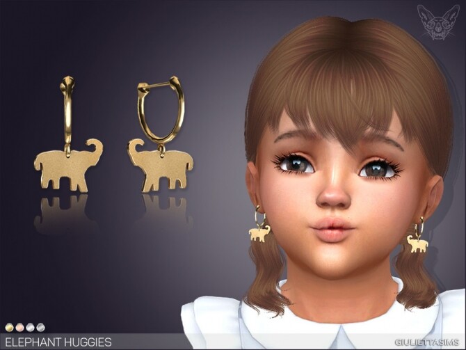 Sims 4 Elephant Huggies For Toddlers by feyona at TSR