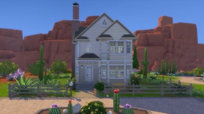 Sims 4 51 Road To Nowhere home No CC by Lux<3 at Mod The Sims