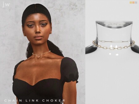 Chain Link Choker by  jwofles-sims at TSR