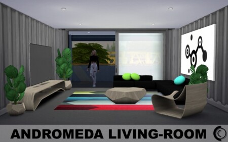Andromeda Livingroom by Cicada at Mod The Sims