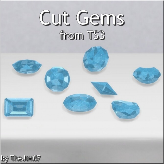 Sims 4 Cut Gems from TS3 by TheJim07 at Mod The Sims