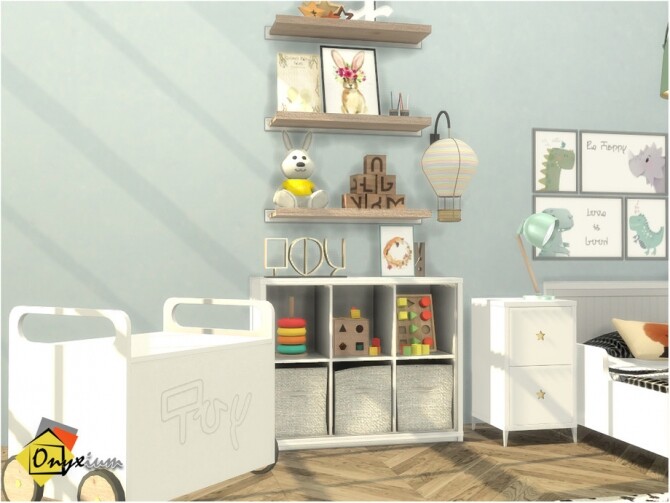 Sims 4 Jojo Toddler Bedroom by Onyxium at TSR