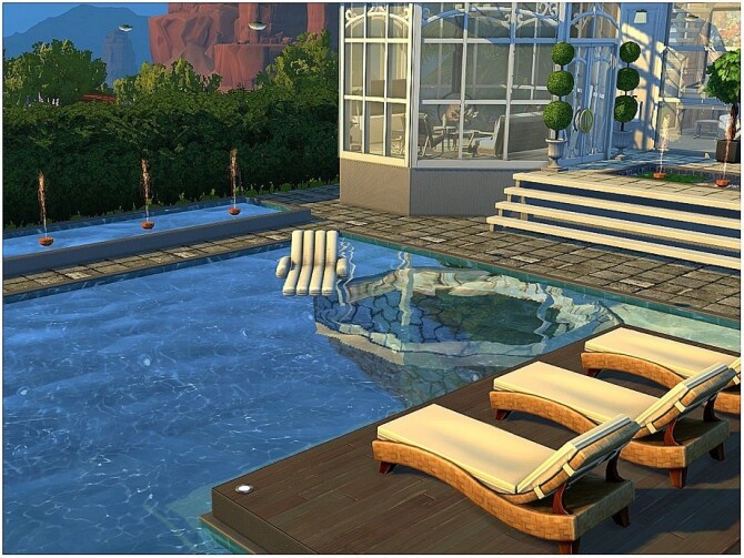 Sims 4 Dream Way big modern house by lotsbymanal at TSR