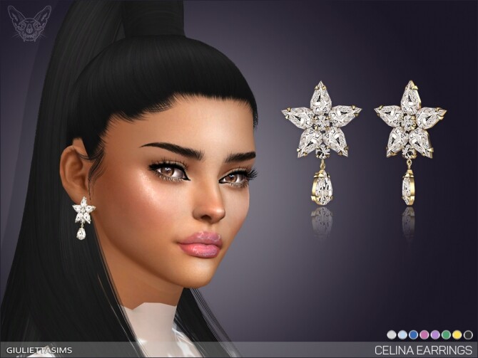 Sims 4 Celina Earrings at Giulietta