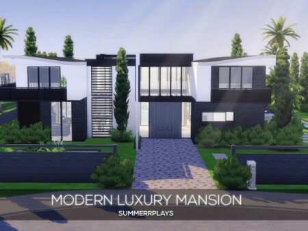 Modern Luxury Mansion by Summerr Plays at TSR