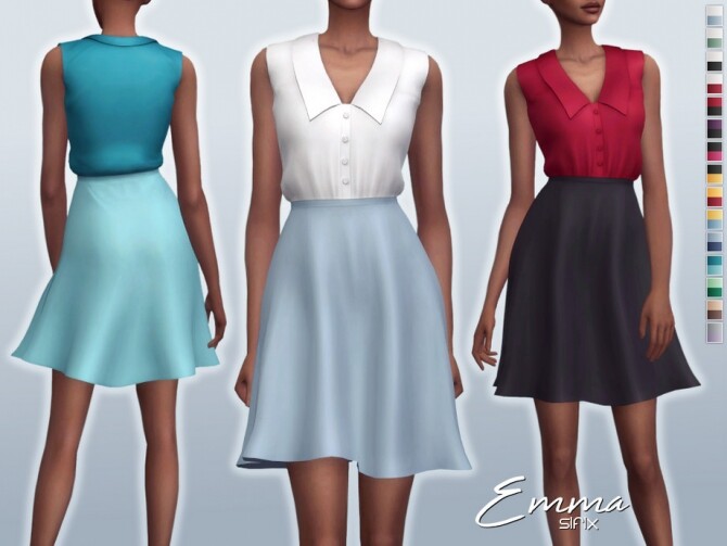 Sims 4 Emma Outfit by Sifix at TSR