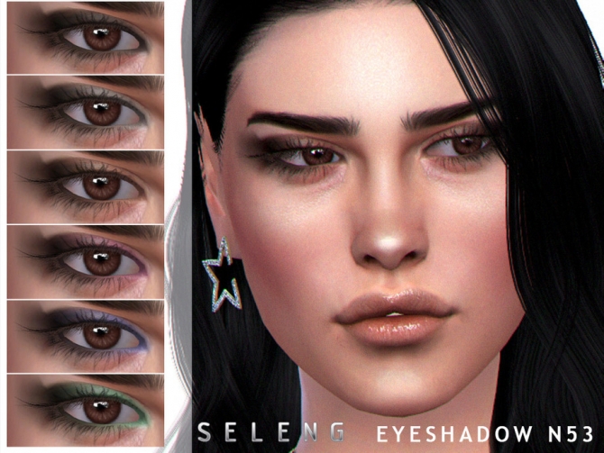 Eyeshadow N53 by Seleng at TSR » Sims 4 Updates