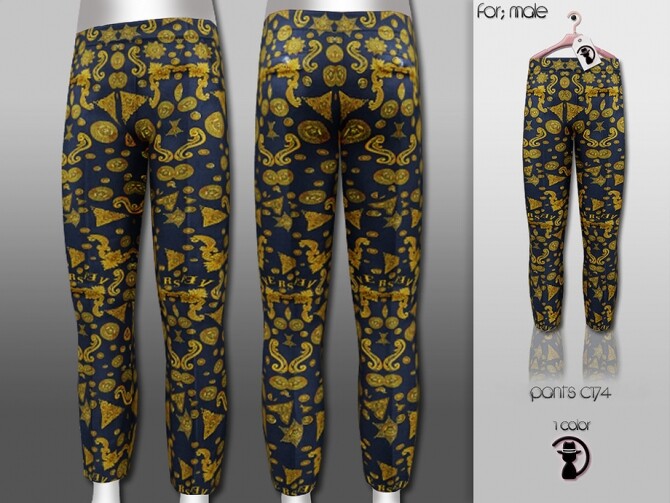 Sims 4 Pants C174 by turksimmer at TSR