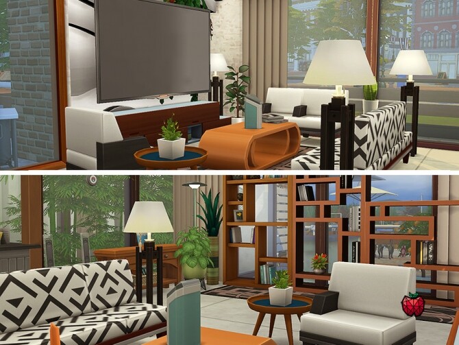 Sims 4 Jimmy home no cc by melapples at TSR